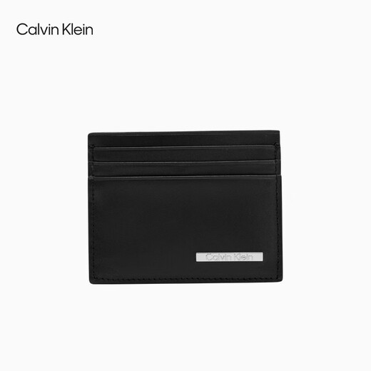 Calvin KleinJeans 25 Spring and Summer New Men's Business Leisure ck Multi-card Cowhide Leather Certificate Card Pack Gift 4D1017G