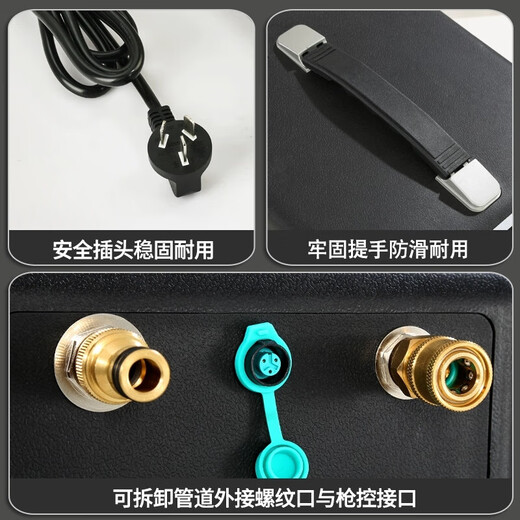 Clean sink high-pressure high-temperature steam steam engine high-pressure multi-functional home appliances floor heating pipe integrated machine range hood air conditioner washing machine water heater cleaning machine 007 variable frequency standard high-pressure model