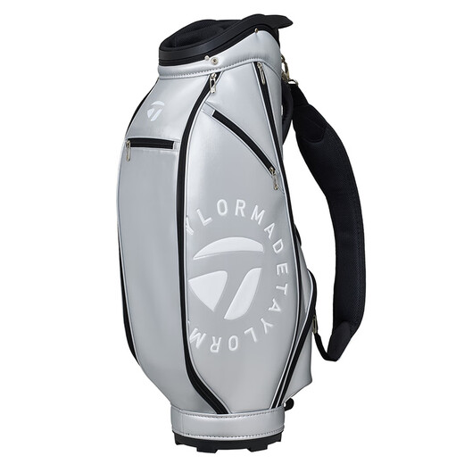 TaylorMade Taylormay Golfbeutel Männer und Frauen 25 neue Kapazität Leichte Standard -Tasche Tragbarer Auto Clutch Bag M13563 Silbergolftasche