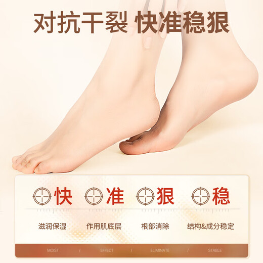 Tong Ren Tang Moisturizing Cracked Feet Cream, Cracked Hands, Cracked Heels Cream, Anti-freeze and Anti-Crack Cream, Cracked Feet Peeling Cream, 1 Bottle, Nourishing and Moisturizing Cream