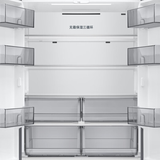 
Samsung (SAMSUNG) RF50DG5021CWSC 501L Capacity White Ultra-thin Zero Inlay Flat Embedded Cross Four-Open Door AI God Refrigerator
