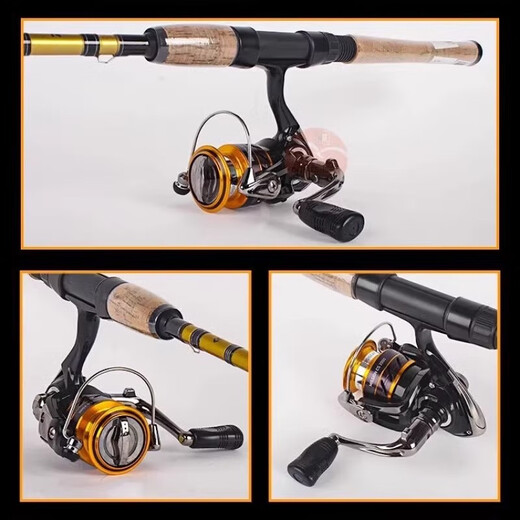 达亿瓦（DAIWA）新款路亚钓鱼竿碳纤维全套装翘嘴鲈鱼远抛渔具海船钓竿十大品牌 2.03米 682MLB+右水滴手轮+竿包礼