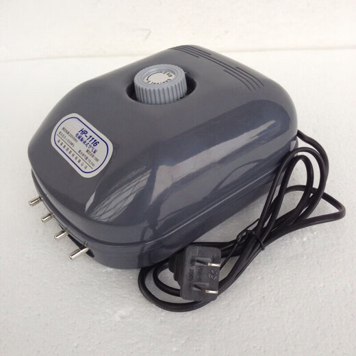 
XMSJHP-11164 hole oxygen enhancer electromagnetic vibration air pump 15W oxygen pumping and oxygen replenishing fish HP-1116 photooxygen pump