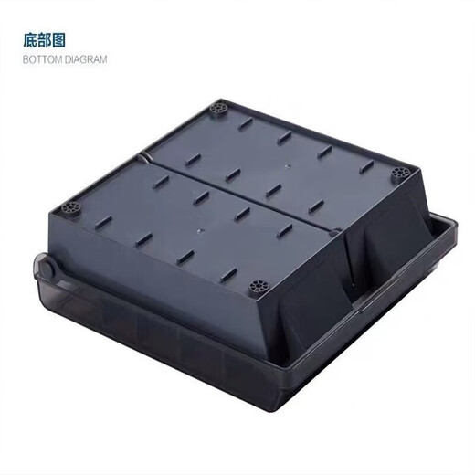 Large capacity business card box, business card storage box, batch storage and classification business card holder, 500 cards/867