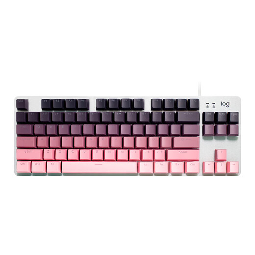 罗技（Logitech）G502 HERO游戏鼠标 电竞有线鼠标 K835有线游戏键盘TTC轴体 键鼠组套家用电竞键盘 K835红轴-昼夜粉键帽+G502-阿卡丽贴纸
