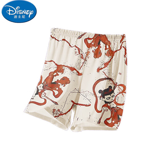 Disney Children's Pyjamas Little Boy Modal Dünner Sommerjunge mittel und große Kinder dreiteilige Heimkleidung Nezha Sommer Geschenk 1m-ST-12353 Match M 8 Größe (-110) C.