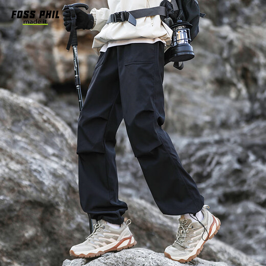 
Foss Phil American work pants men's spring and summer loose straight outdoor charge paratrooper sports casual pants 8398 black L