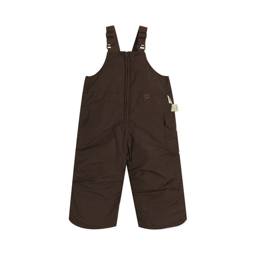 Jnby by JNBY new Jiangnan cloth baby loose casual suspender trousers 24 winter boys and girls baby YOBE10160 223/strong coffee 100cm