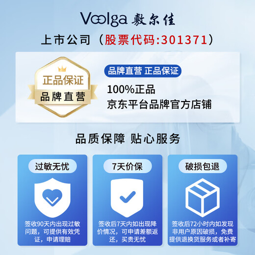 Fuljia's new white film 4 boxes, upgraded application feeling, medical sodium hyaluronate repair patch MHA-C-T