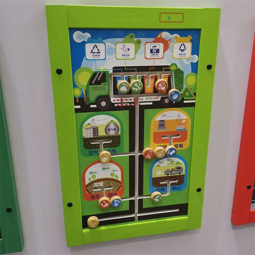 Hongtong Kindergarten Wandspielzeugkorridor Spiel Dekoration Kinder frühe Bildung Montessori Unterricht AIDS Wandbetrieb Kognitiver Brettmaterial Formspiel