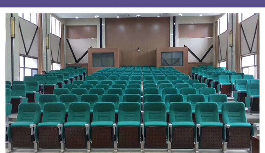 XMSJ customized aluminum alloy solid wood auditorium chair conference room lecture hall town chair theater chair ladder classroom chair with writing 723 aluminum alloy model + rotary writing board
