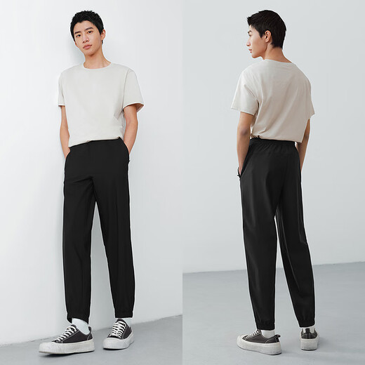 森马（Semir）休闲裤男凉感防晒锥形裤子轻薄款2025夏季长裤易打理109325127102