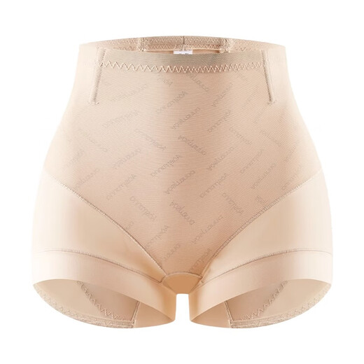 Osmana and Guan Xiaotong's same style Qiao Master tummy control butt lifting pants, lightweight mid-waist short postpartum tummy control and body shaping pants, black XL (100-110Jin Jin is equal to 0.5kg)