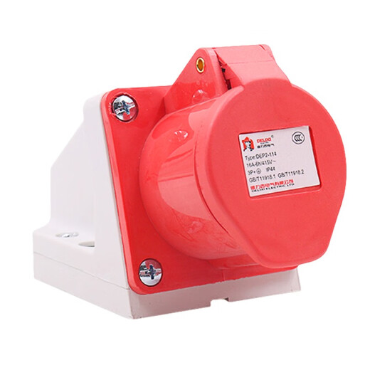 DEP2 Conector de enchufe de aviación industrial Electrical trifásico 3/4/5 Core 16A32A Pare de cabeza masculina y femenina DEP2-12532A 5 Core 415V Industrial E Industrial E