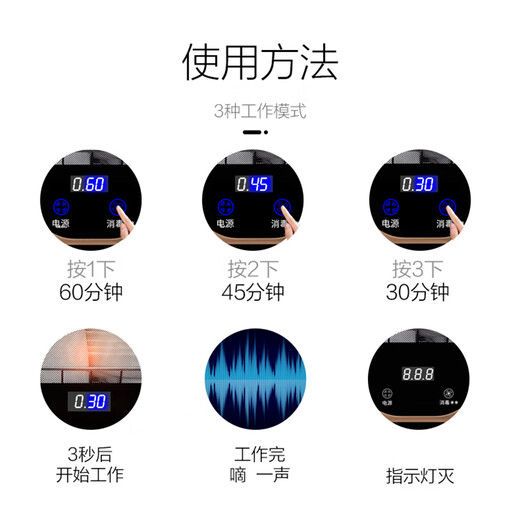 Canbo Disinfection Cabinet Household Small Vertical High Temperature Disinfection Cupboard Mini Desktop Tableware Storage Cabinet Tableware Tea Cup Two-Star Desktop Two-Star 30L XDR30-TVC1