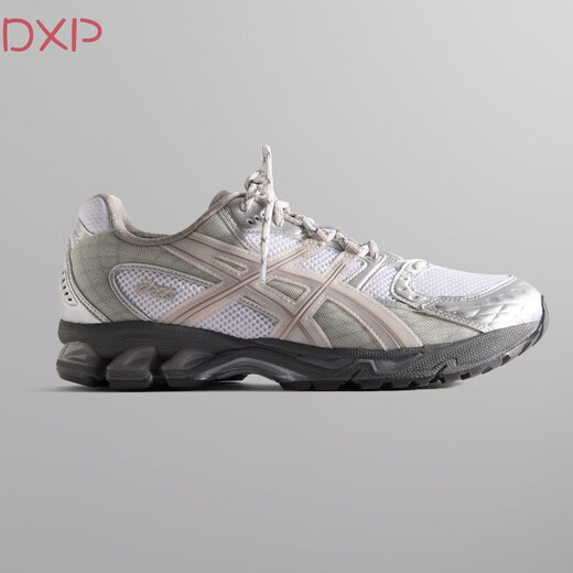 
Asics GEL-NIMBUS 10.1 X KITH Asics men and women low top silver gray retro casual running shoes Silver gray 1203A723-100 37.5