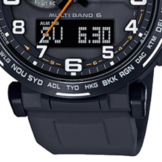 卡西欧（CASIO）PRW-6600YB-3/6621/6900Y-1/6611/61Y-1B光能电波登山手表 PRW-6600Y-1A9PR