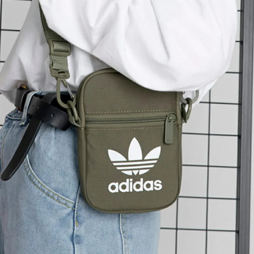 阿迪达斯 （adidas）迷你零钱钥匙包小挂包斜挎包手机包GN5462HT4739官方旗舰正品 HE9712【5.08*13.97*19.05】 均码