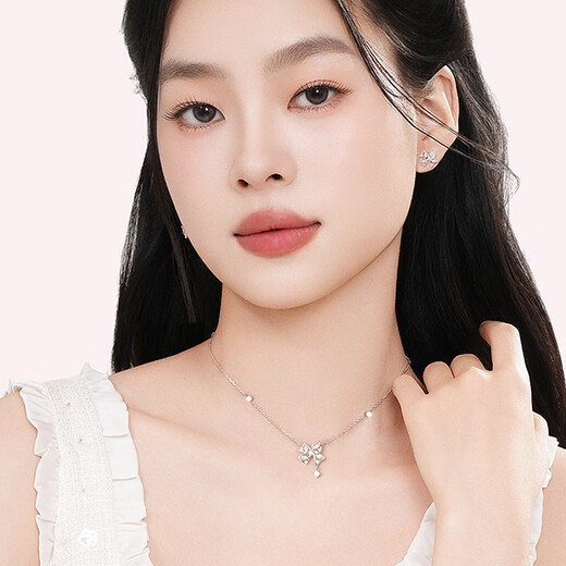 Fanci (Fanci) Flower Earrings for Women Silver Earrings Fashionable Temperament Festival Gifts Birthday Gifts for Girlfriend Flowery Earrings