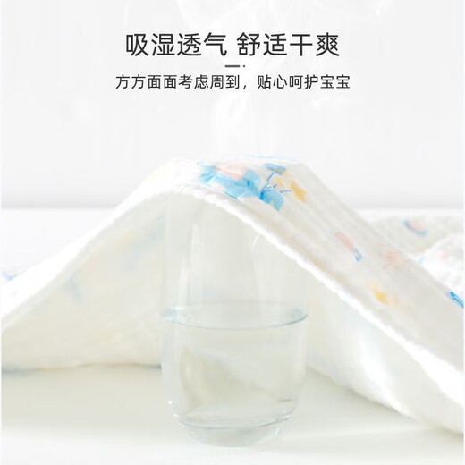 
9i9 baby towel summer thin pure cotton anti-hop swaddle towel gauze blanket newborn bath towel baby bag list 110cm