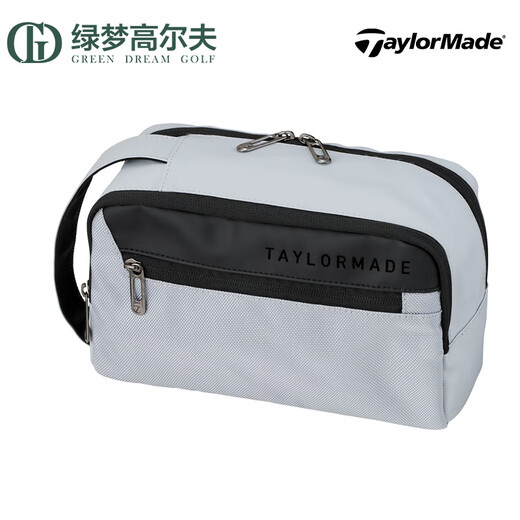 Taylormade泰勒梅高尔夫装备新款男士运动便携golf手提手拿收纳包 米黄色M13546