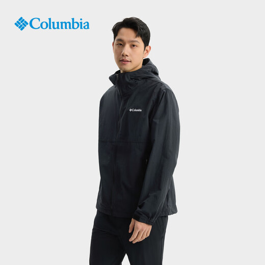 Columbia Columbia Outdoor Men's Water-Repellent UPF50 Sunscreen Clothes Hooded Sports Jacket XE9226 010 XE9226 Men and Women S (170/92A)