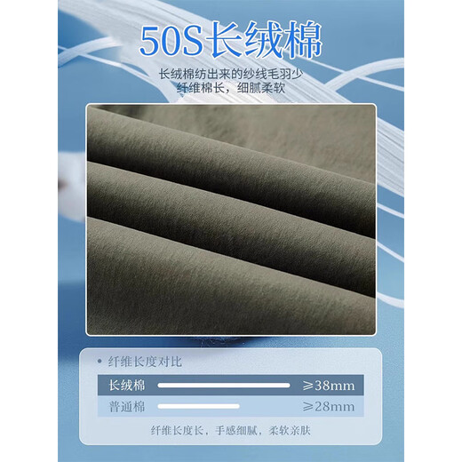 AEMAPE休闲裤男士纯棉运动直筒九分裤春夏季新款宽松百搭松紧腰裤子男生 MS-9904军绿 4XL 185斤-200斤