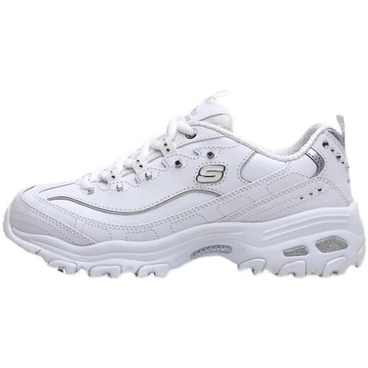 SKECHERS FRINGEN FRINGEN Women's New Classic Panda Shoes Fashion Casual Lightweight Dad Schuhe Frauen [Blumen] Schwarz 11977-BLK 35