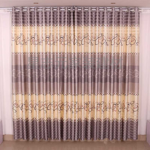 Ywzr-Vorhänge beenden europäische Vorhänge Balkon Wohnzimmer Schlafzimmer halbschattierende Stanzhaken Customvorhänge grau 3893 Europäische Blume Langmodellbreite 3 Meter * Höhe 2,7 Meter pro Loch