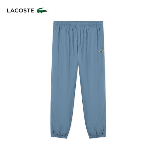 LACOSTE French crocodile men's 25 spring and summer new lightweight and comfortable sports trousers | XH8909 HD9/blue gray L 5