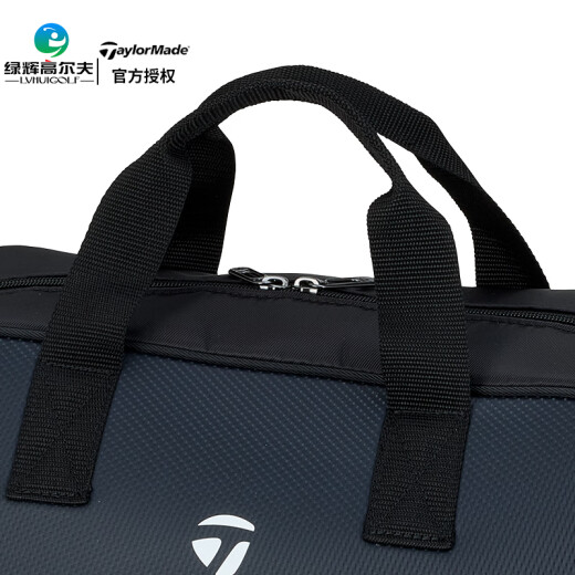 Taylormade泰勒梅高尔夫球包衣物包男25年新款 golf手提包便携式旅行收纳包 M13598 海军蓝