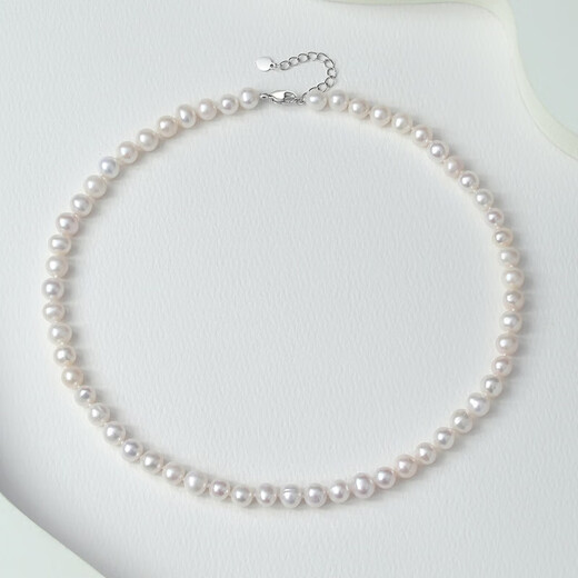 Queen of Pearls cost-effective freshwater pearl necklace clavicle chain for women birthday gift for wife with extension chain