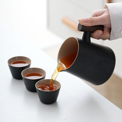Tea edge tea set travel tea set quick cup portable outdoor tea set kung fu tea set ceramic tea cup gift