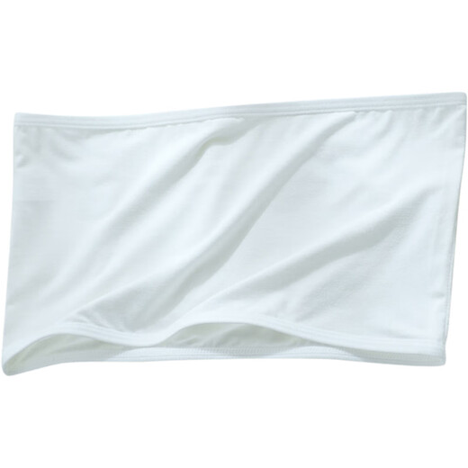 Ji Yafu Black Modal One Piece Tube Top Anti-Light Covering Breast Covering Bottoming Bra Strapless Anti-Slip Underwear Women Summer White + White + Black (No Breast Pad) One Size 70-110 Jin Jin is equal to 0.5 kg