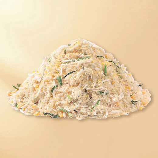 CLCEY freeze-dried cat grass, egg yolk and meat floss pet snacks cat food companion nutrition cat hair ball nemesis lazy cat grass cat grass egg yolk meat floss 300g can be mixed with food