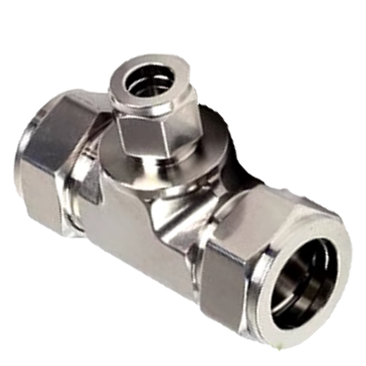 Nishizawa丨316L three-way ferrule joint 12- 12- 3/8