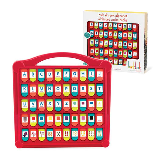 Verstecken und suche Alphabet Kinderkognitive Karte Baby Key Card -Nummer Farbler lernen frühe Bildung Spielzeug Versteck und Suchen Sie Briefe BT2532z