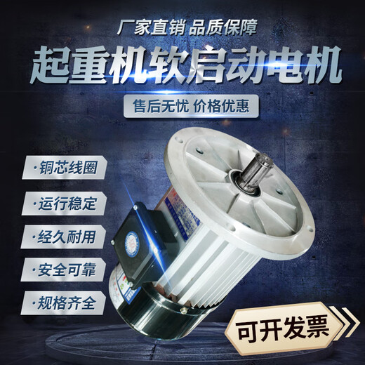 Crane électrique Hoist Sports Car Motor Hoist Motor Motor Soft Start Truck Running Motor Zdy12342 Point 2kw Grand camion de bouche Running