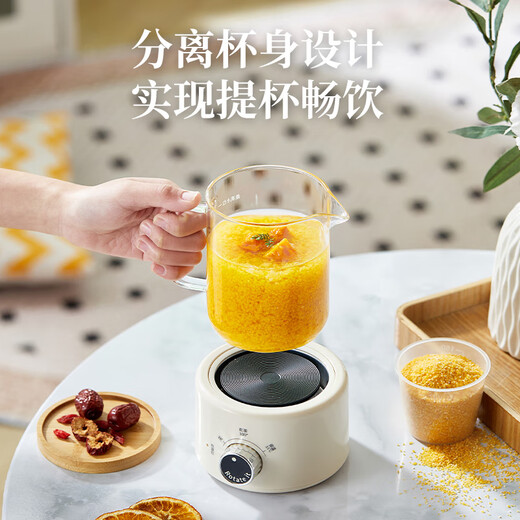 Le Stew health pot mini health cup electric stew cup office tea kettle tea maker small one-person flower tea kettle kettle electric tea cup heating coaster stew pot all in one 0.6L mechanical model + tea drain (glass lid) If you purchase more than 10 units, you can contact customer service to exchange for a gift box