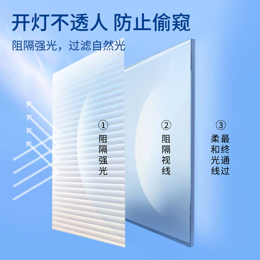 Cuttlefish Imitation Blind Glass Privacy Film Window Privacy Film 0.45*2 Meter Bathroom Toilet Bathroom Sticker