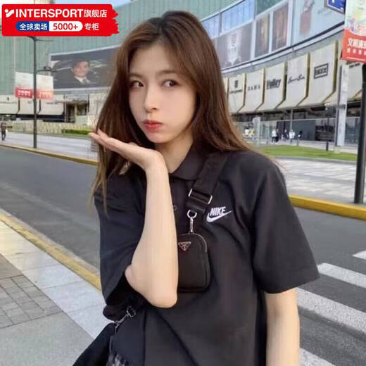 耐克（NIKE）t恤女装 2025夏季新款运动服情侣休闲服翻领全棉透气Polo衫男短袖 FN3895-010/偏大/晒图退5【元】 M (170/88A)