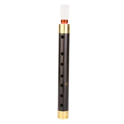 CHIMEI EBONNE THE GAS PIPE Instrument complet Instruments de musique pour débutants Flûte Wind Music National Music Flute Performance Professional [Pipe de gaz lacrymogène] Ane-Tune Brass Hoop Tube + 6 cadeaux