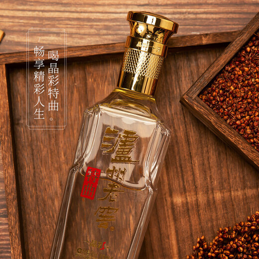 Luzhou Laojiao Special Qu Jingcai Rich Flavor Liquor 42 degrees 500ml*6 bottles Whole box
