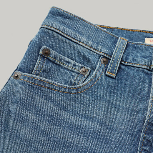 Levi's [Même modèle dans le centre commercial de shopping] Levi's 25 Summer New Women's 724 High Taist Slim Straight Jeans 18883 Blue 27 (28)