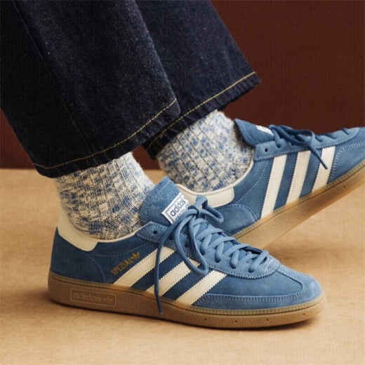 Adidas Clover Casual Shoes Men's Shoes Originals Handball Autumn and Winter German Training Shoes Lightweight Retro Shoes IG6194 44.5