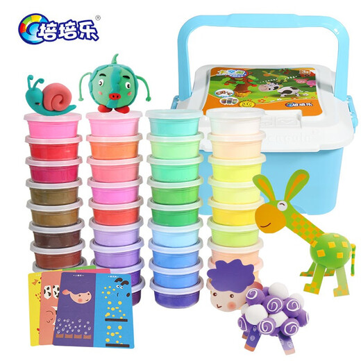 [70% Nouveau] Peipeile 36 Color Rangement Box Set Ultra Light Clay Student Creative Children's Art Handmade DIY COUR COUR