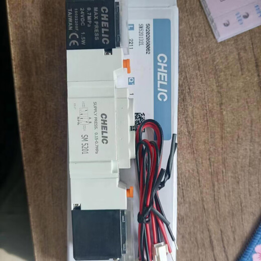 气立可原装CHELIC气立可电磁阀SM/SR/SK/SV5101/6102/7102/8102/910 SM9202-DC24V-L