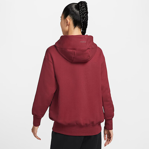 Nike (Nike) Frauensport-Trend mit Kapuzenpullover HV8461-677 XS