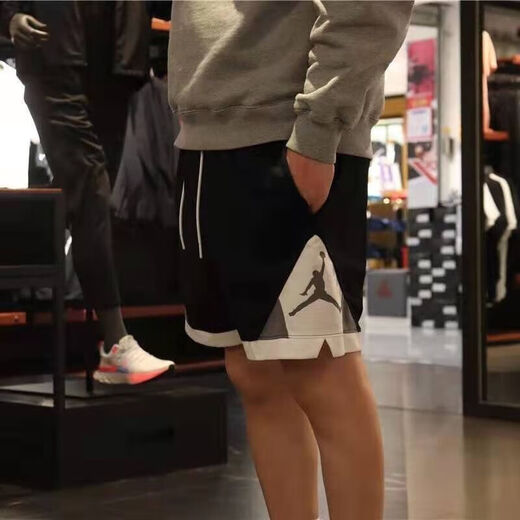 
AEROGAMI-Nike new Air Flying Summer AJ American DRI FIT breathable sports basketball quick-drying shorts Crimpets C Nike 1371 black/red Nike L
