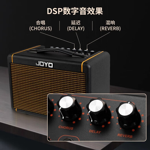 JOYO Guitar Singing Speaker AC40S Outdoor Roadshow Indoor Live Broadcast Internal Recording of Karaoke Charging Bluetooth Speaker AC40S Speaker + Value Accessories Package